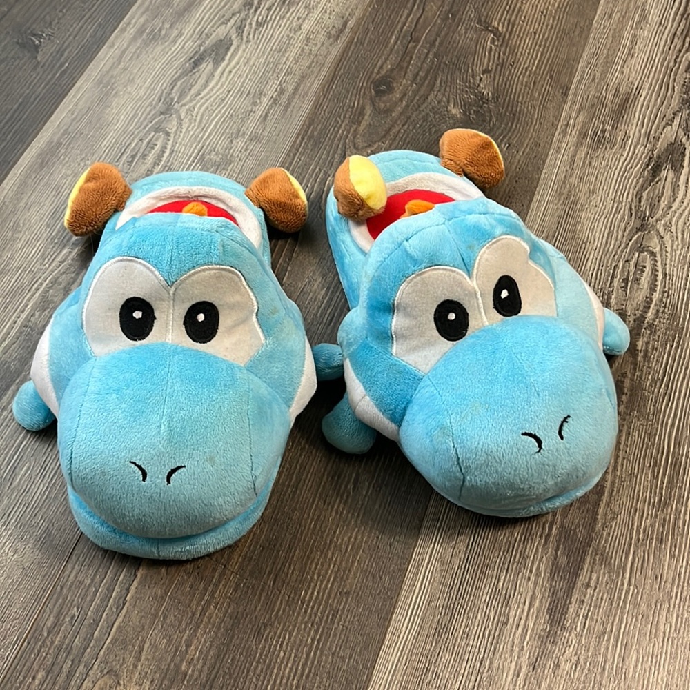 Blue Yoshi Unisex Slippers
